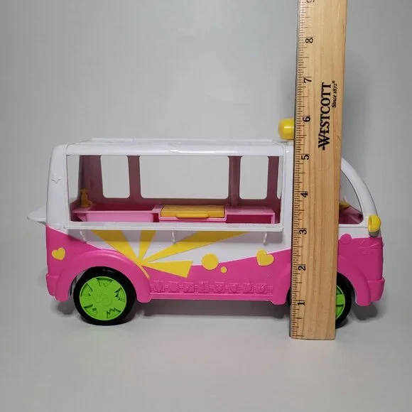 Shopkins Scoops Ice Cream Truck Pink White Green - Picture 6 of 12
